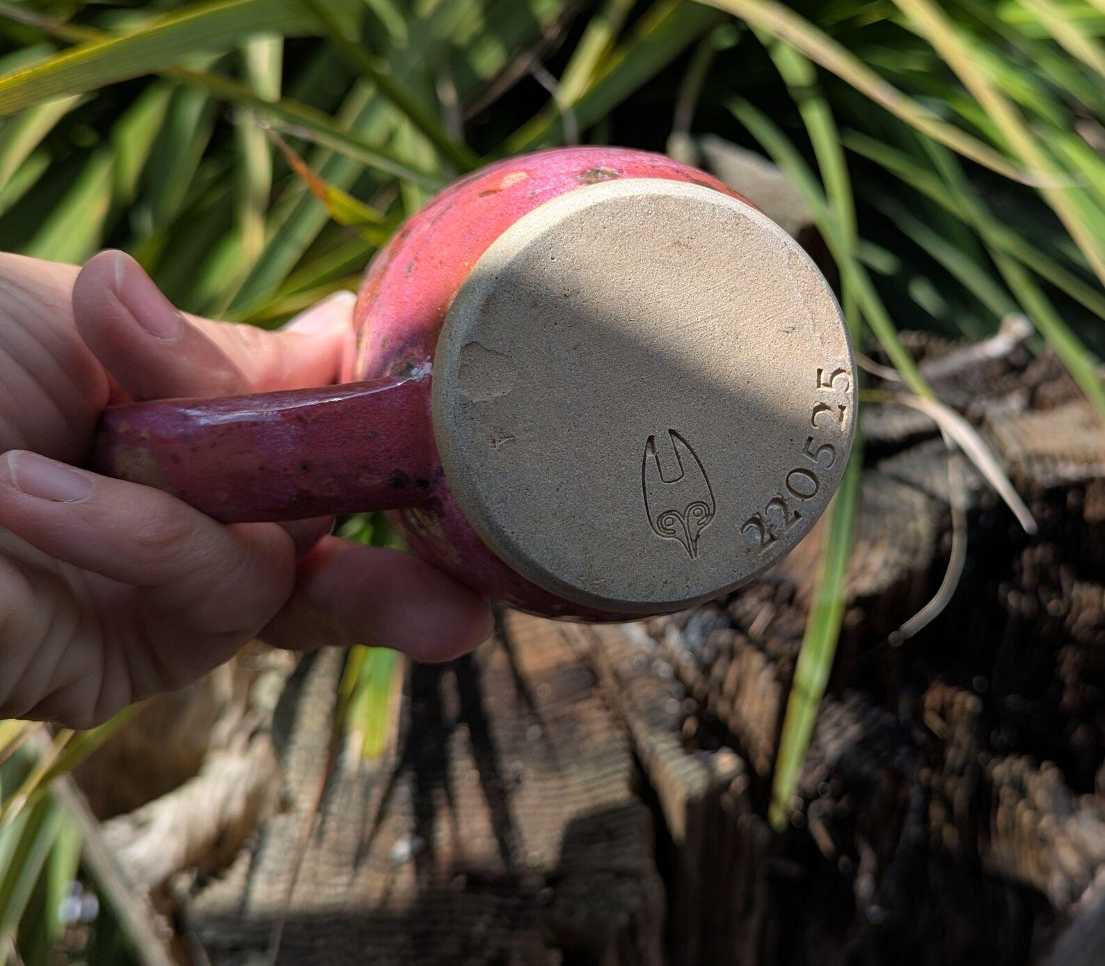 Pink mug,handmade ceramic mug, pink ceramic mug, - Image 5