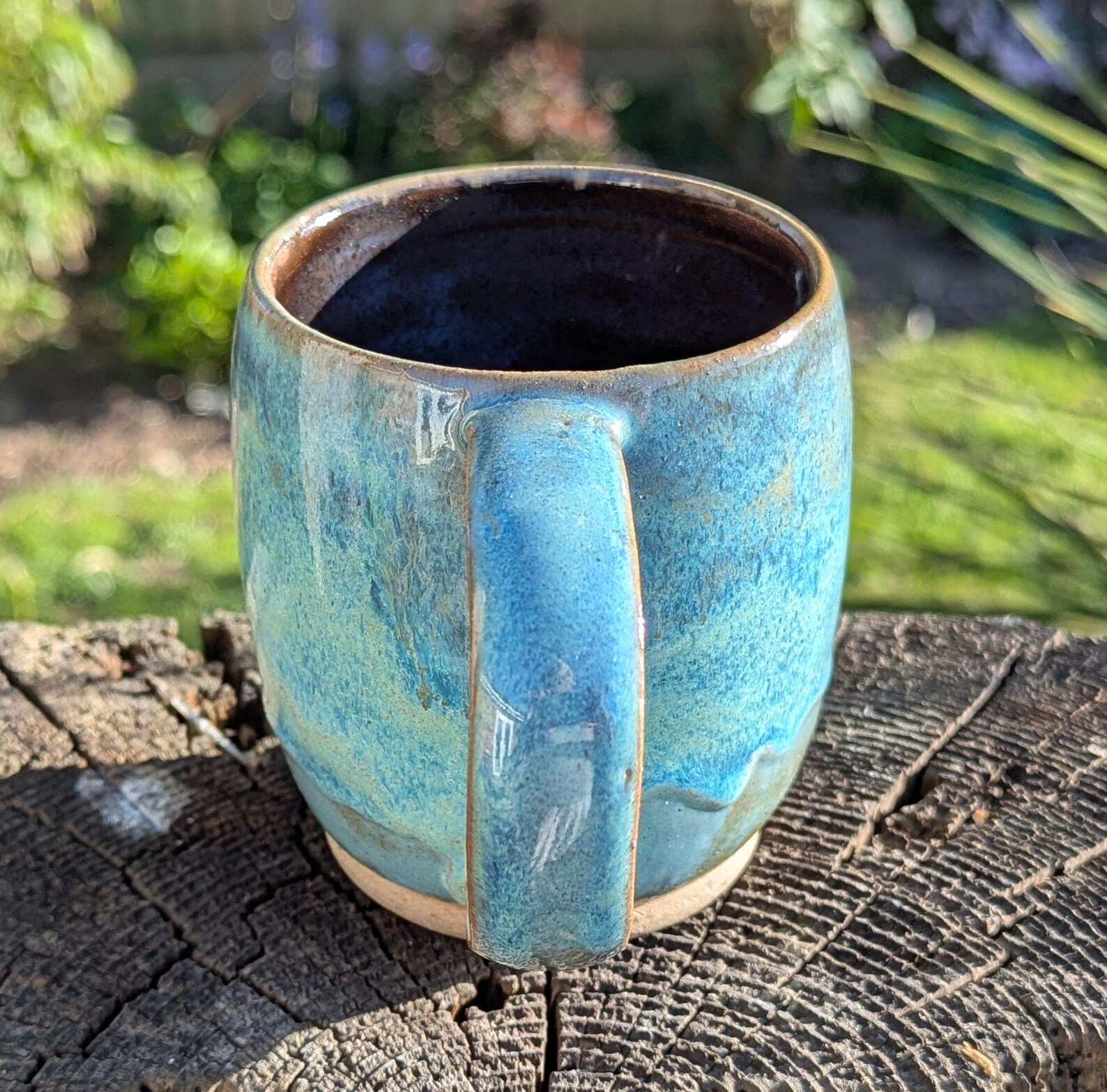 handmade mug, blue mug, handmade ceramic mug, gift - Image 7