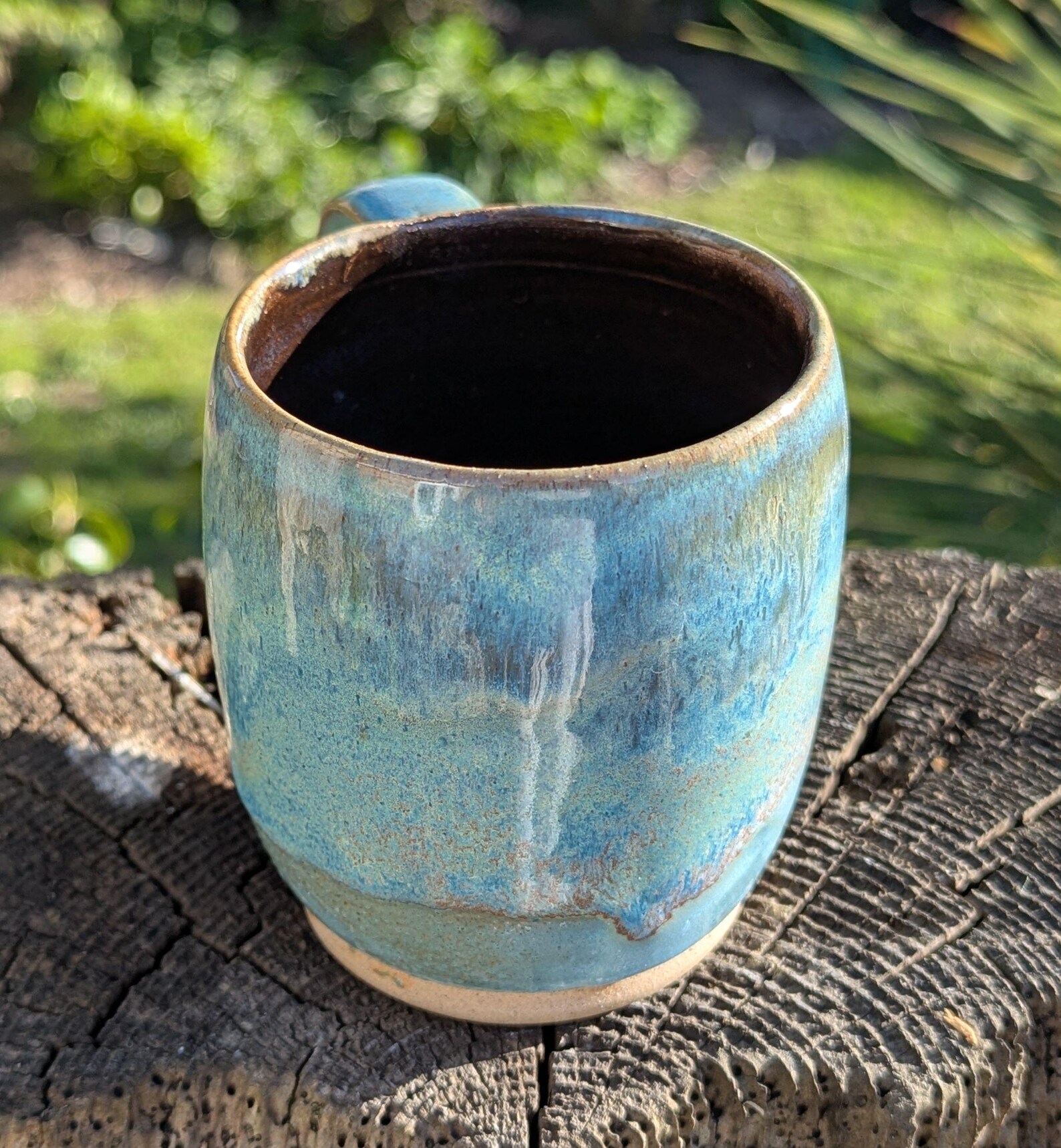 handmade mug, blue mug, handmade ceramic mug, gift - Image 8