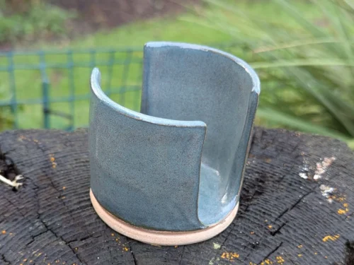 Green Ceramic Sponge Holder: Kitchen Sponge Caddy